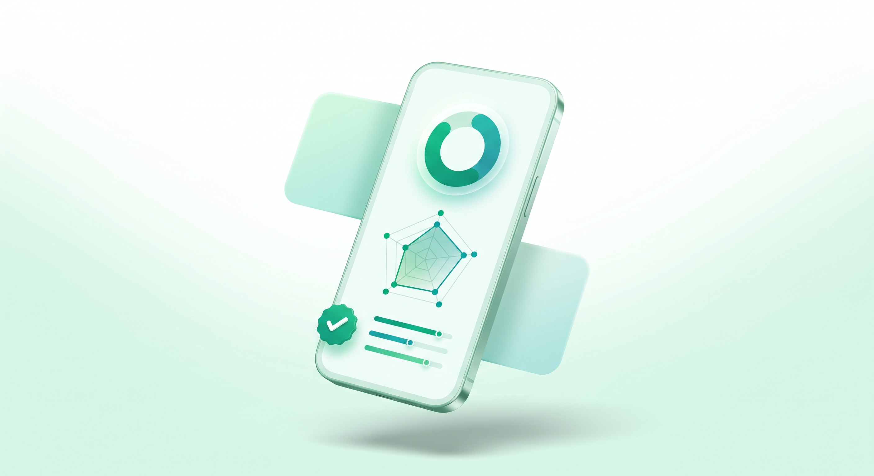 A SelectedTests results report on a phone